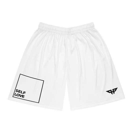 Self Love Shorts (White)