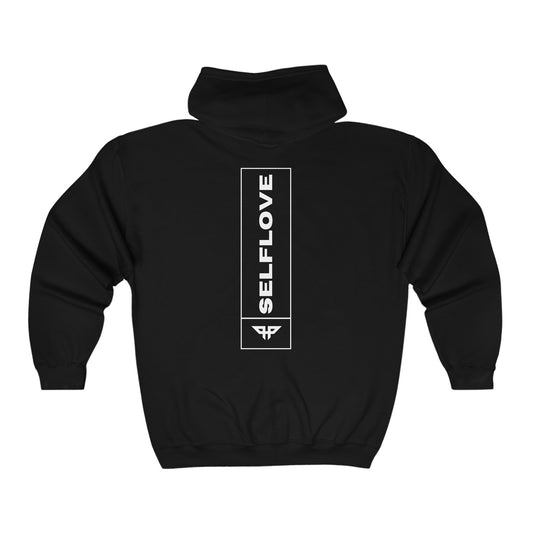 Self Love Hooded Sweatshirt (Black)